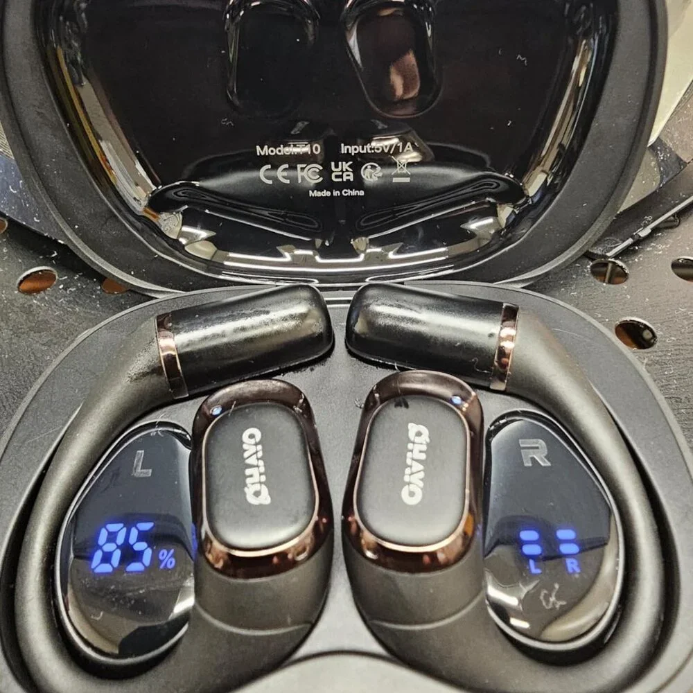 Open Ear Headphones,Over Ear Earbuds with Ergonomic Earhook-Brand new in the box